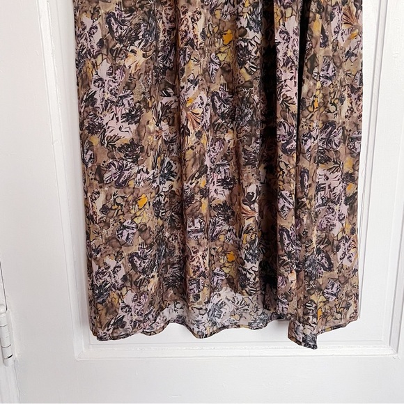 IRO • Mauri Wrap-Effect Printed Crepe de Chine Midi Dress maxi floral viscose - Picture 6 of 10